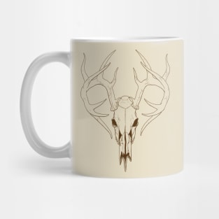 Deer Skull Mug